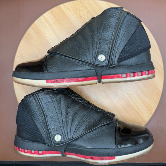 Nike Air Jordan 16 XVI Retro Countdown Pack CDP Bred (2008) Size 8 - Picture 4 of 11